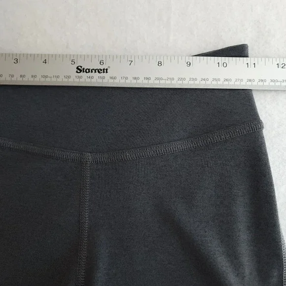 Beyond Yoga Colorblock Plush Angles Capri Legging in Three Tone Grey - Picture 8 of 10
